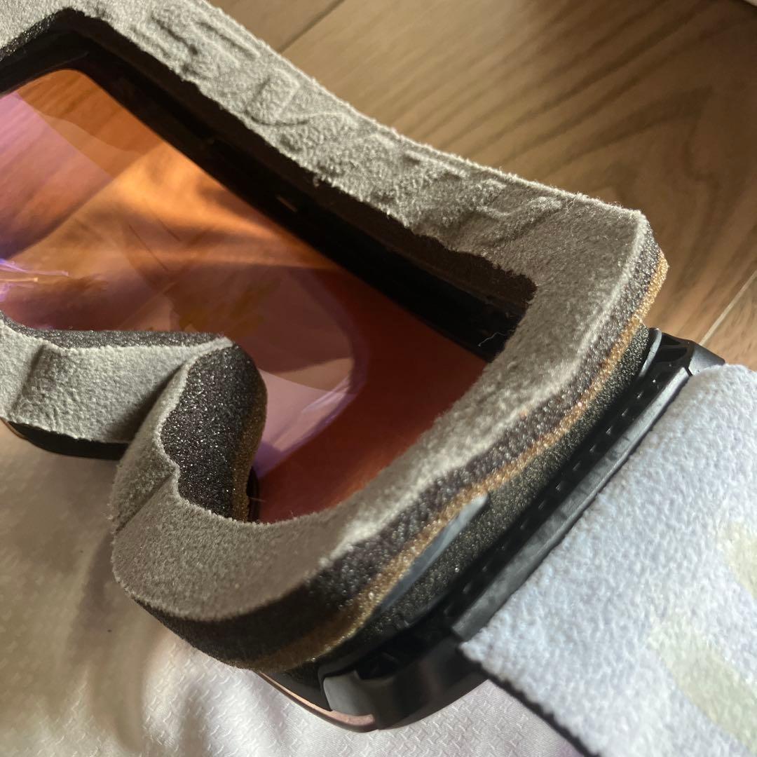 スミス調光レンズスキーゴーグルSMITH収納袋付き　スノーボードゴーグル