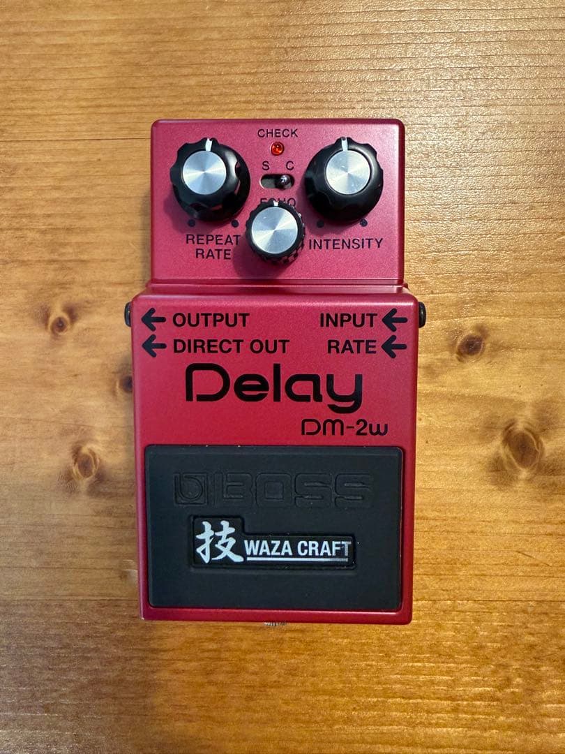 【美品】BOSS DM-2W Analog Delay 技 Waza Craft