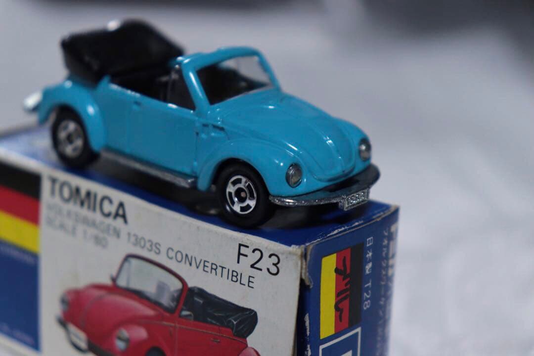 日本製　トミカ　外国車シリーズ　フォルクスワーゲン　1303S コンバーチブル