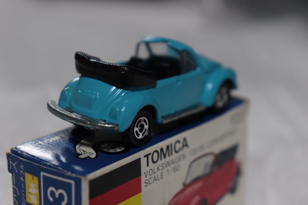 日本製　トミカ　外国車シリーズ　フォルクスワーゲン　1303S コンバーチブル