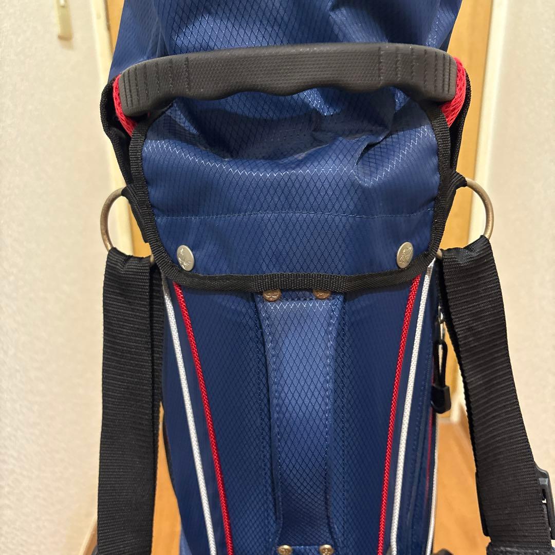 アロハ・スタンダード　希少スタンド付きキャディバッグ ネイビー