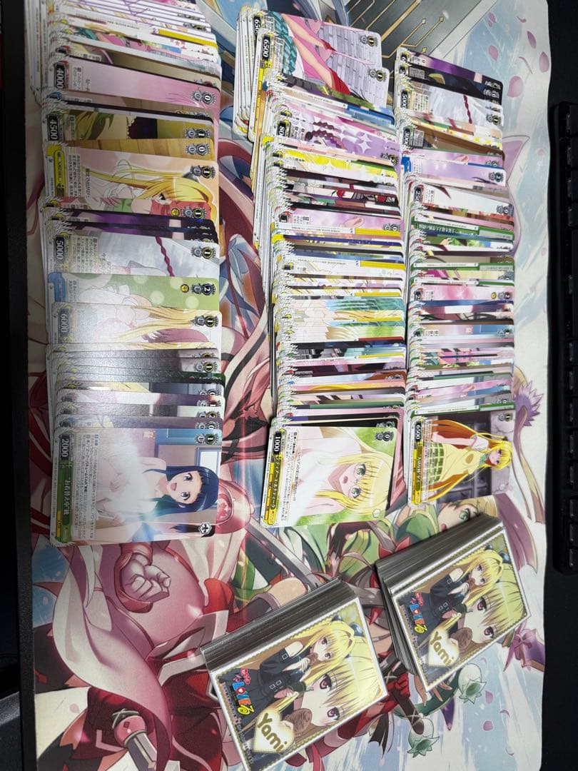 ヴァイスシュヴァルツ やみかん　デッキ　スリーブ付き