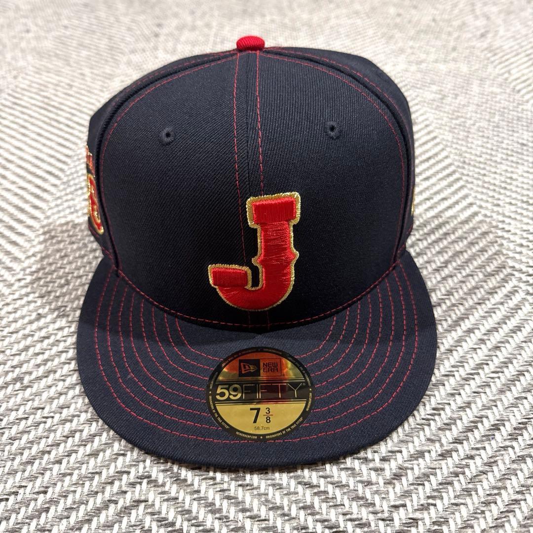 侍ジャパン 59FIFTY キャップ　大谷翔平　刺繍入り 7 3/8