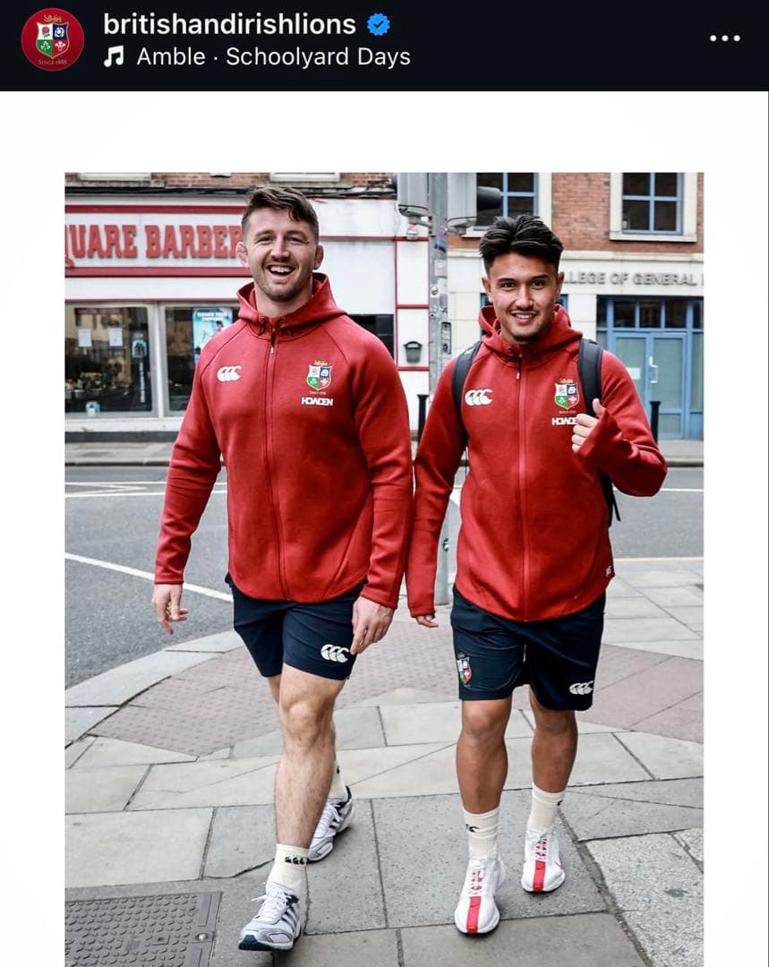 British & Irish Lions 2025 エベレストフーディー L