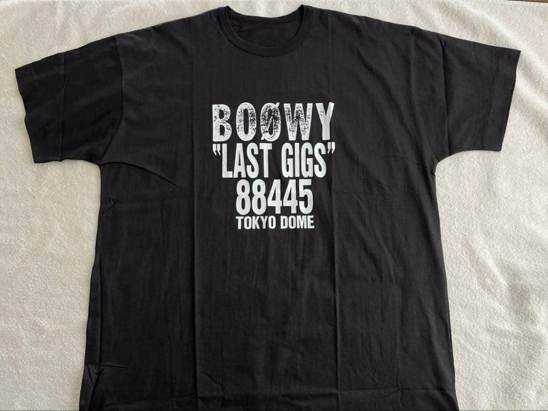 BOOWY TシャツLAST GIGS 88445 TOKYO DOME 未使用