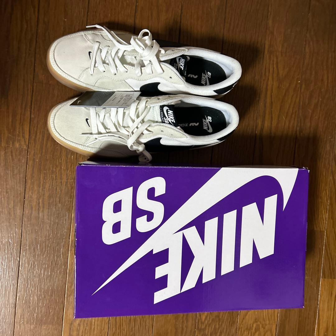 Nike SB スケートボードシューズ ホワイト/ブラック