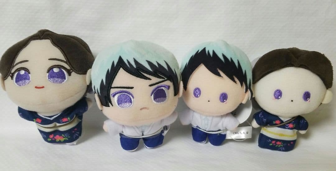 鬼滅の刃 愈史郎 珠世 ぬいぷりけmini4 ぴゅあぬい 4点セット