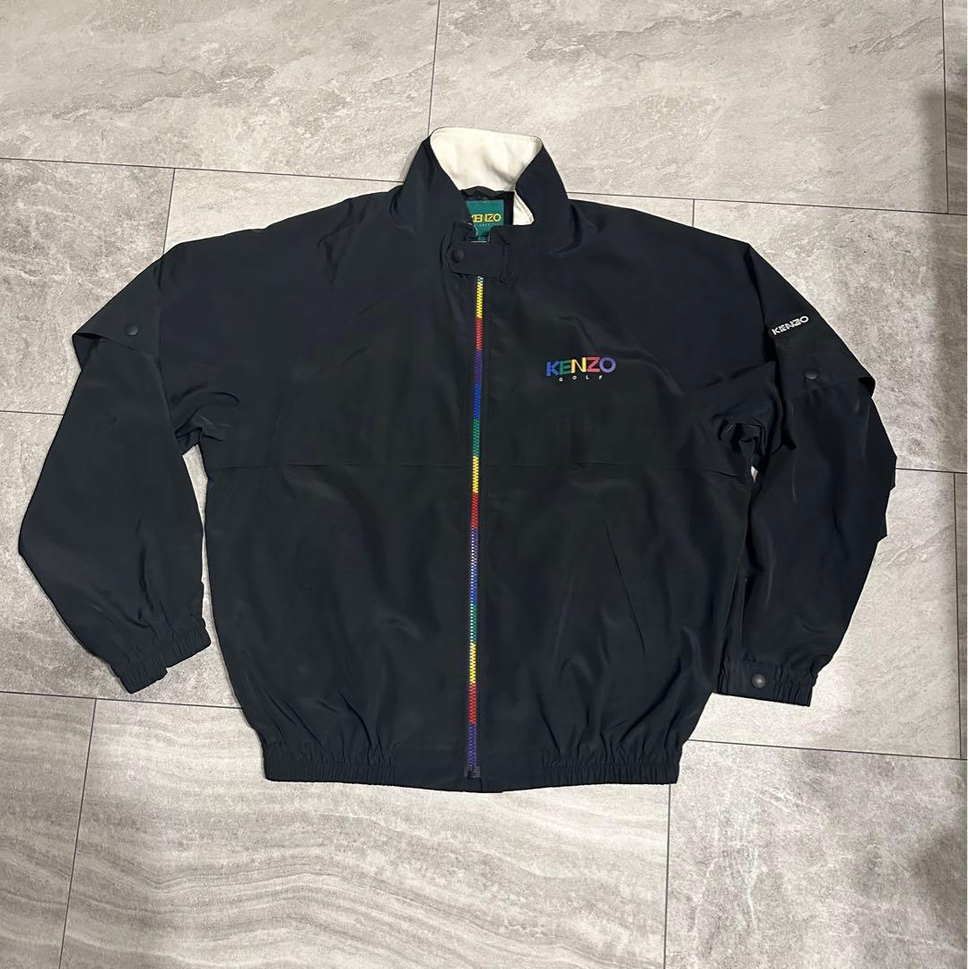 KENZO GOLF ナイロンジャケット　2way 希少ケンゾーゴルフ上着