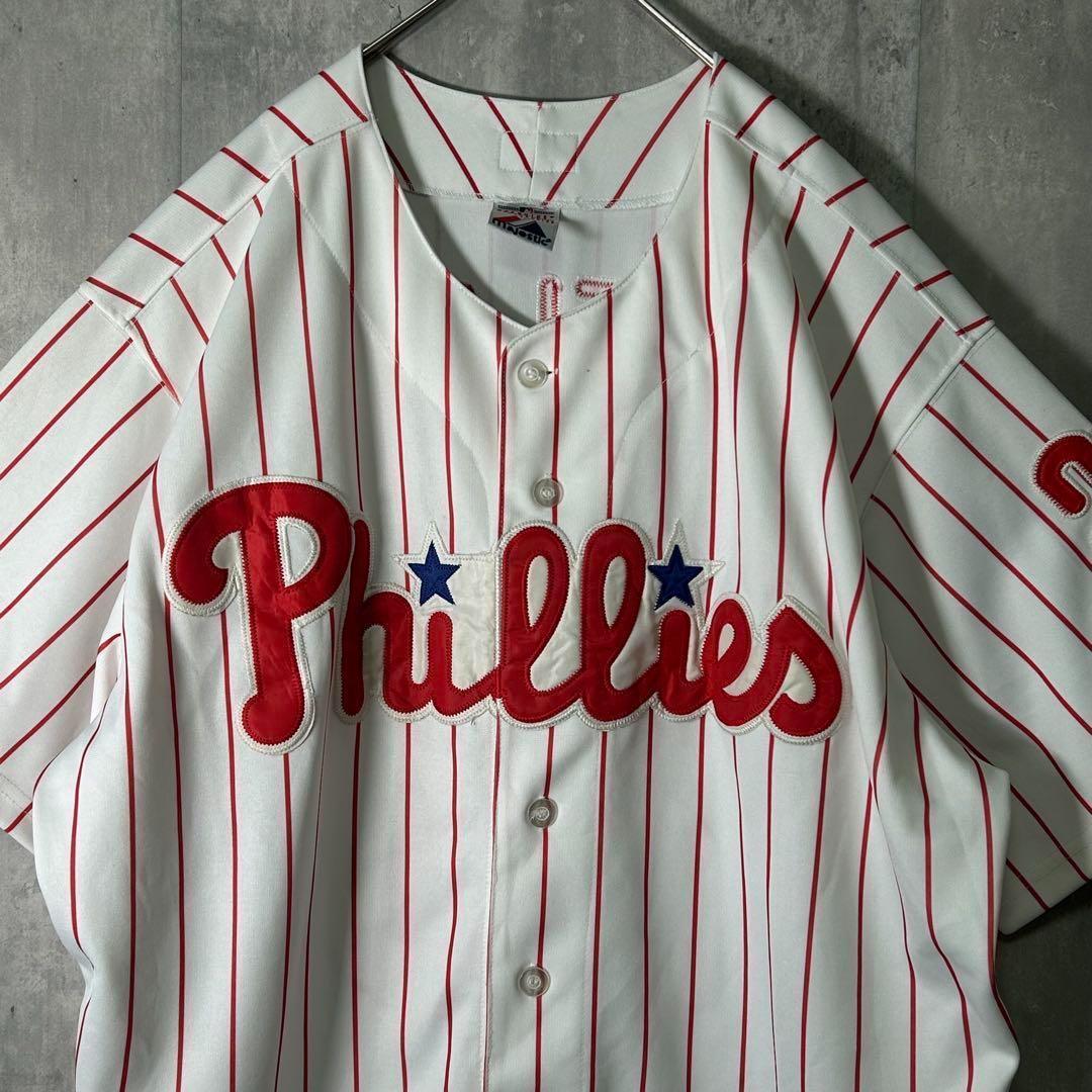 Majestic MLB Phillies Utley ユニフォーム 54サイズ