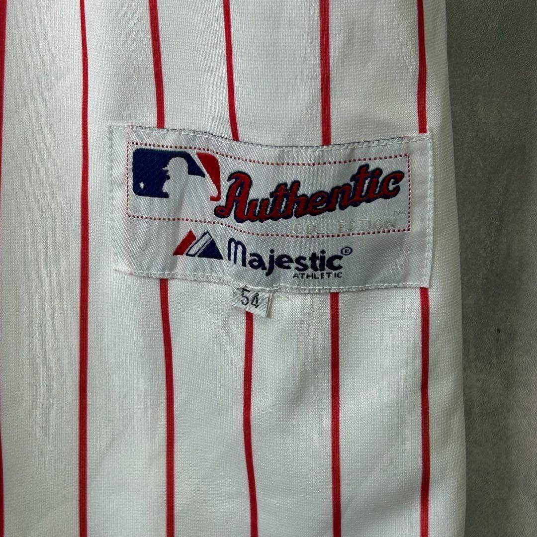 Majestic MLB Phillies Utley ユニフォーム 54サイズ