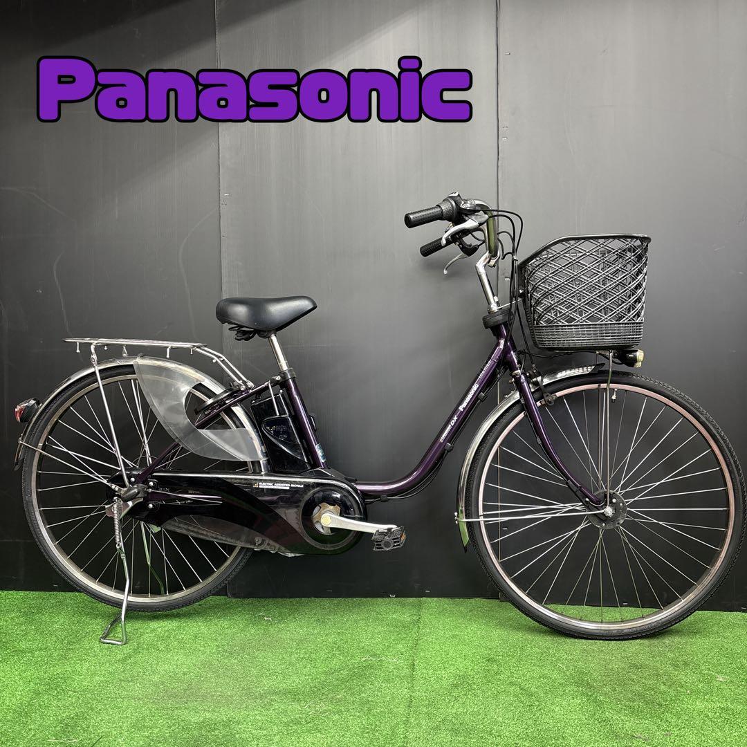 電動自転車 Panasonic Lithium vivi DX パープル　68★