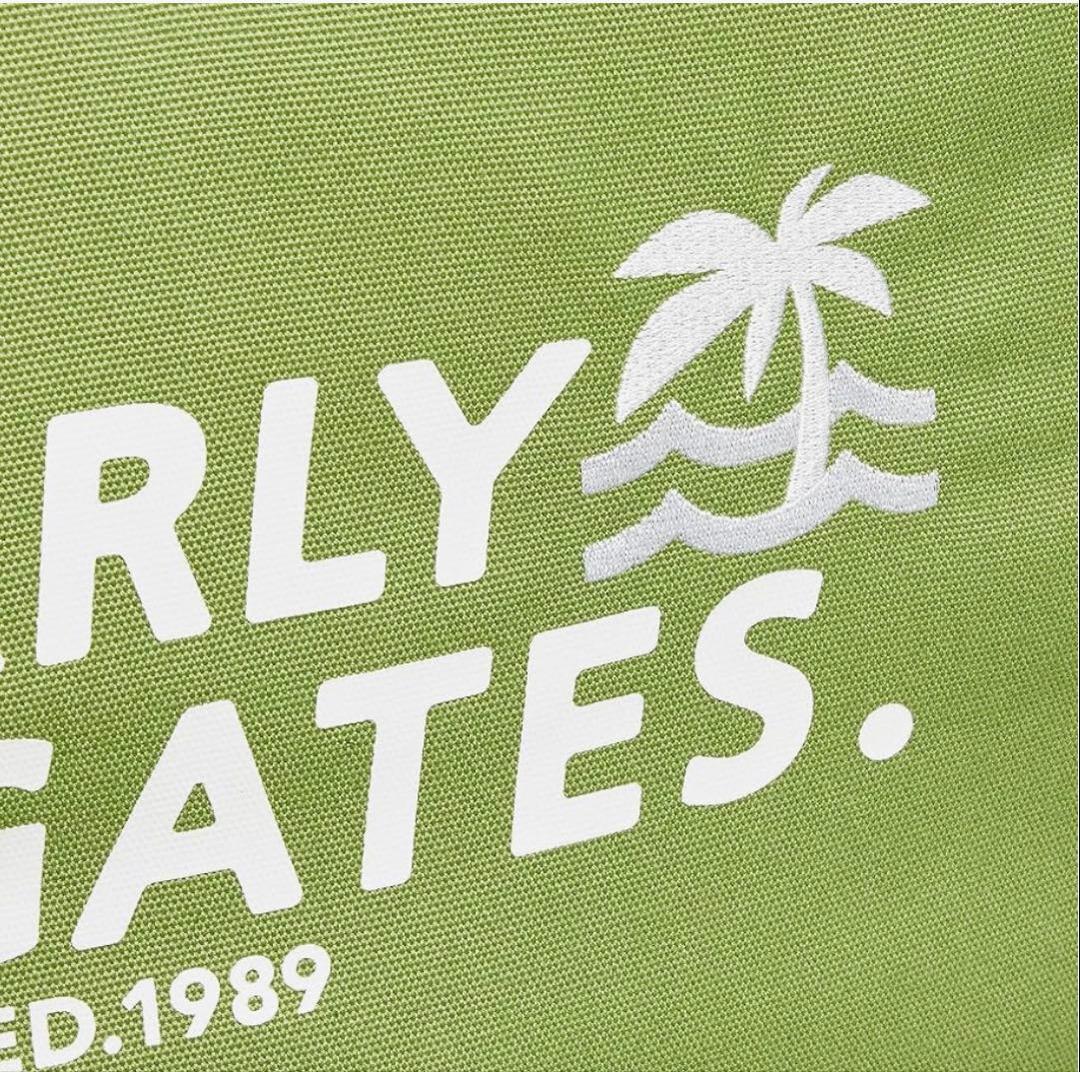 新品 PEARLY GATES トートバッグ ペールカラーシリーズ カーキ
