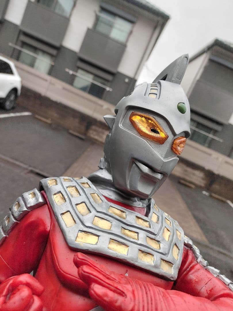 昭和レトロ 海洋堂 ハイパーソフビ 特大ウルトラセブン ソフビ 70センチ絶版