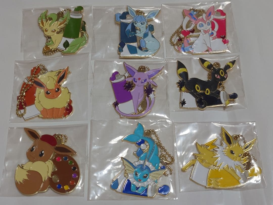 ☆一番くじ Pokémon EIEVUI＆Colorful Art チャーム