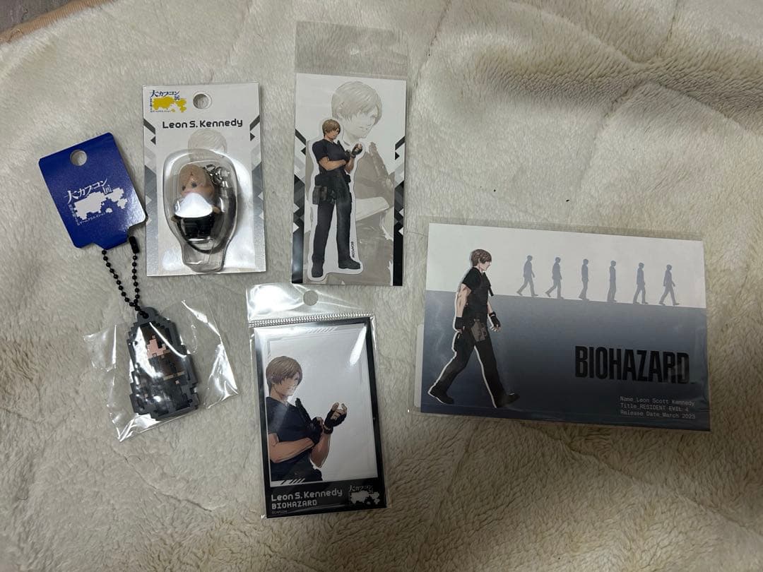 大カプコン展　バイオハザード　レオン　グッズ